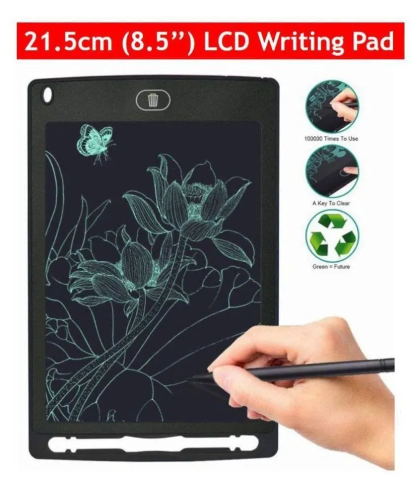 Hardbound MULTI COLOUR LCD Writing Pad LCD Tablet