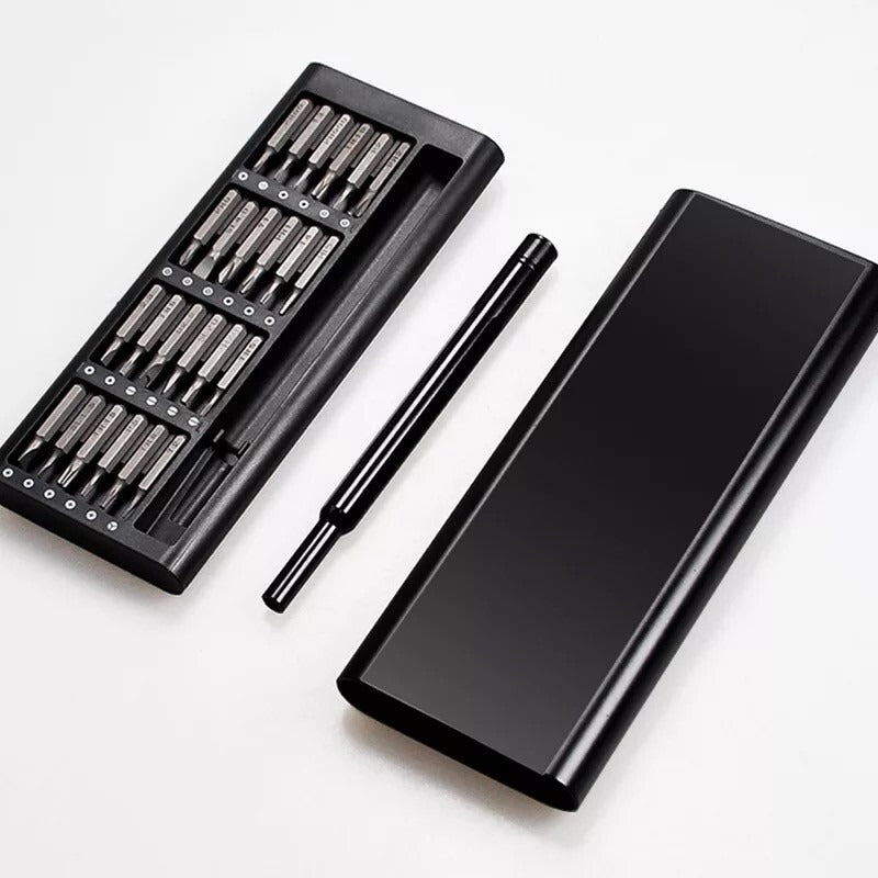 24 In 1 Screwdriver Bit Set Magnetic Disassembly Tool Durable Compact And Versatile Repair Kit For Daily Use  || Plastic Handle