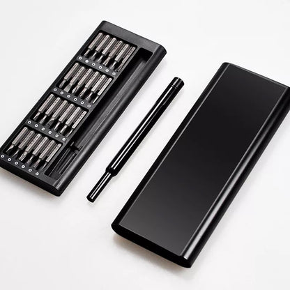 24 In 1 Screwdriver Bit Set Magnetic Disassembly Tool Durable Compact And Versatile Repair Kit For Daily Use  || Plastic Handle