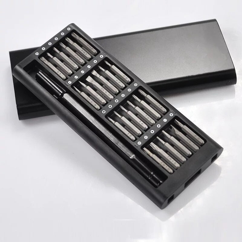 24 In 1 Screwdriver Bit Set Magnetic Disassembly Tool Durable Compact And Versatile Repair Kit For Daily Use  || Plastic Handle