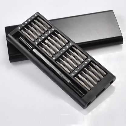 24 In 1 Screwdriver Bit Set Magnetic Disassembly Tool Durable Compact And Versatile Repair Kit For Daily Use  || Plastic Handle
